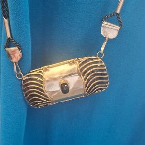 Vintage Brass Bag